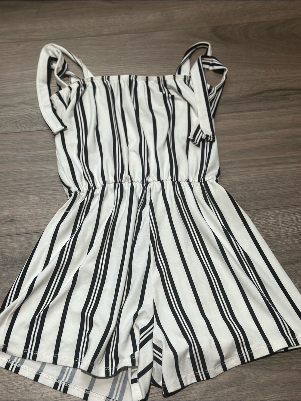 Rare Editions White and Black Striped 2-Piece Girls Set - Picture 16 of 16